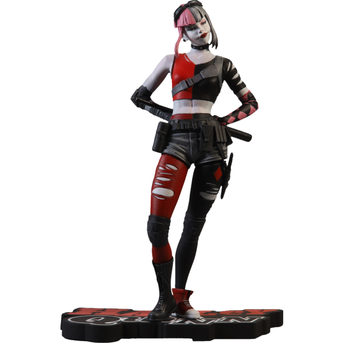 Batman - Harley Quinn Red, White & Black by Simone Di Mio 1/10th Scale Statue