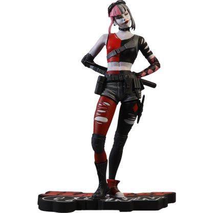 Batman - Harley Quinn Red, White & Black by Simone Di Mio 1/10th Scale Statue