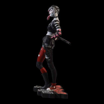Batman - Harley Quinn Red, White & Black by Simone Di Mio 1/10th Scale Statue