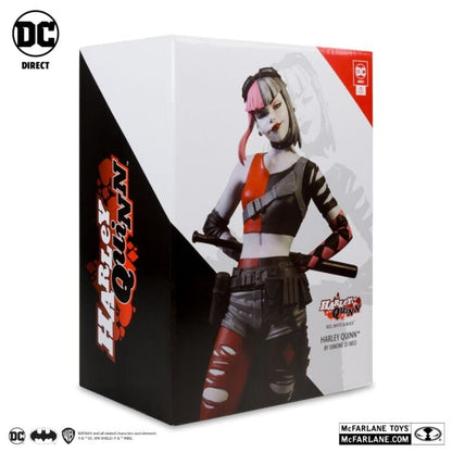 Batman - Harley Quinn Red, White & Black by Simone Di Mio 1/10th Scale Statue