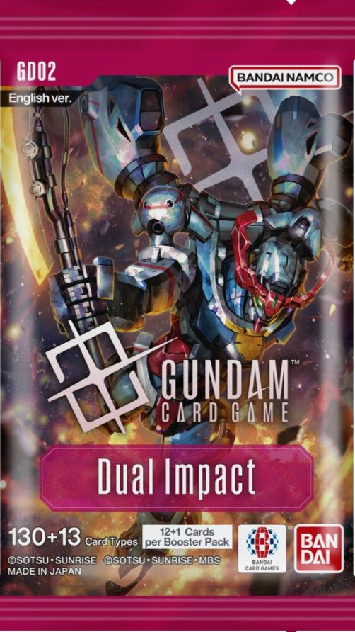 Gundam Card Game: Booster Display – Dual Impact [GD02]