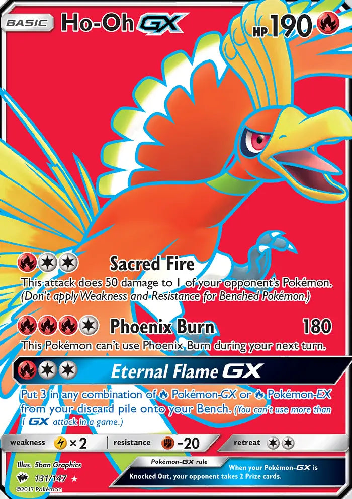 Image of Ho-Oh-GX Burning Shadows (BUS) #131