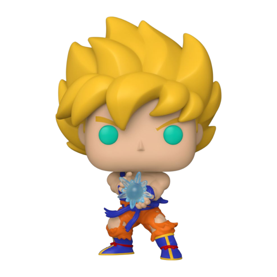 Dragon Ball Z - Super Saiyan Goku with Kamehameha Wave Pop! Vinyl