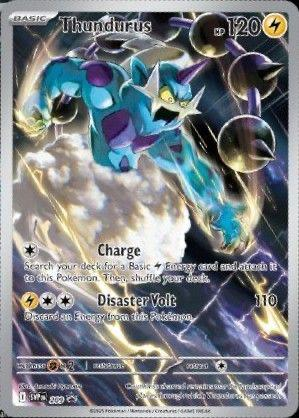 Thundurus (209/225) SVP Scarlet and Violet Promos (Sealed)