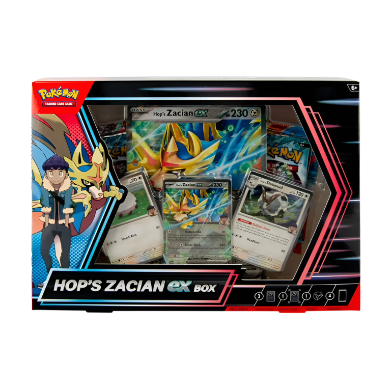 Pokémon TCG - Hop's Zacian EX Box