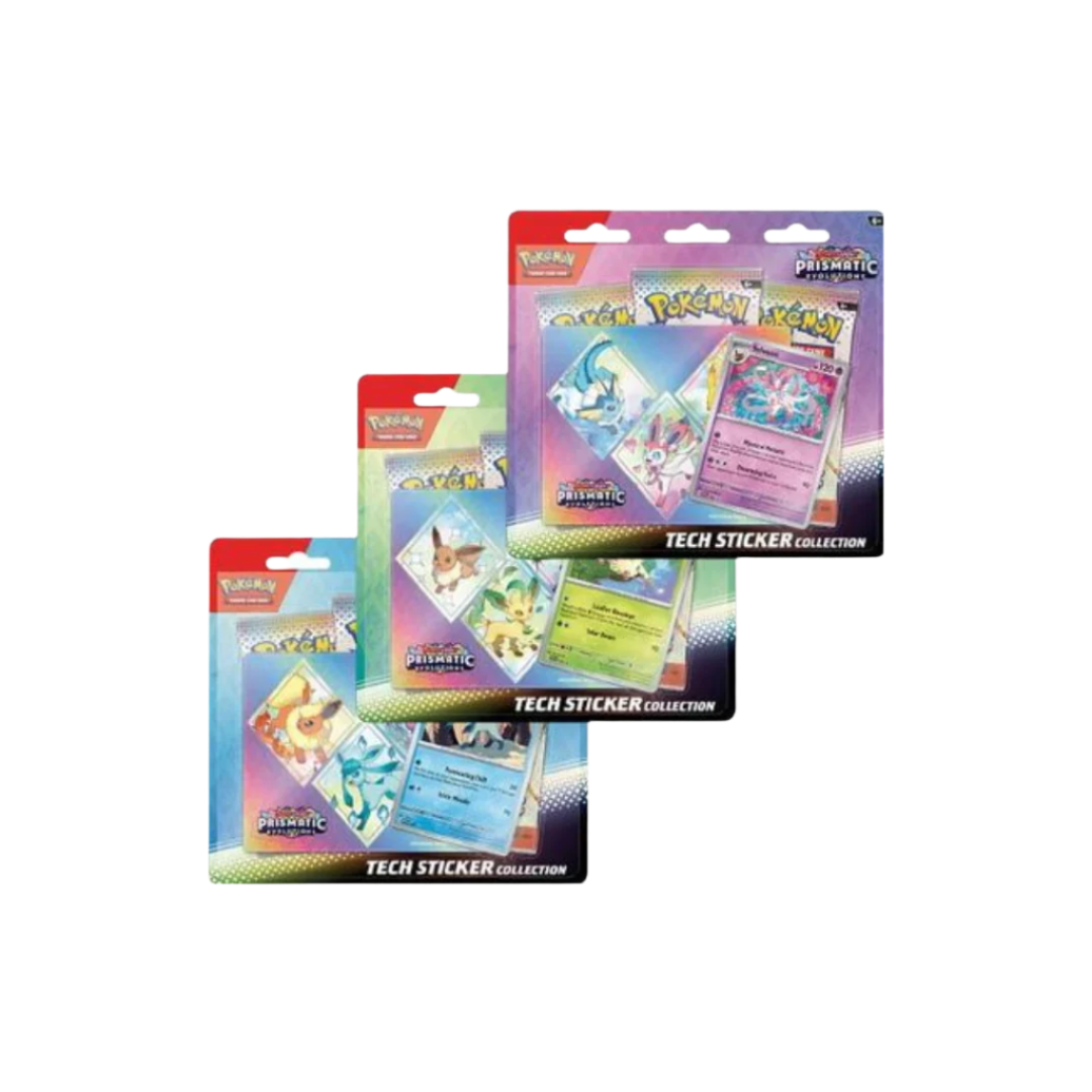 Pokémon TCG - Prismatic Evolutions Tech Sticker Collection