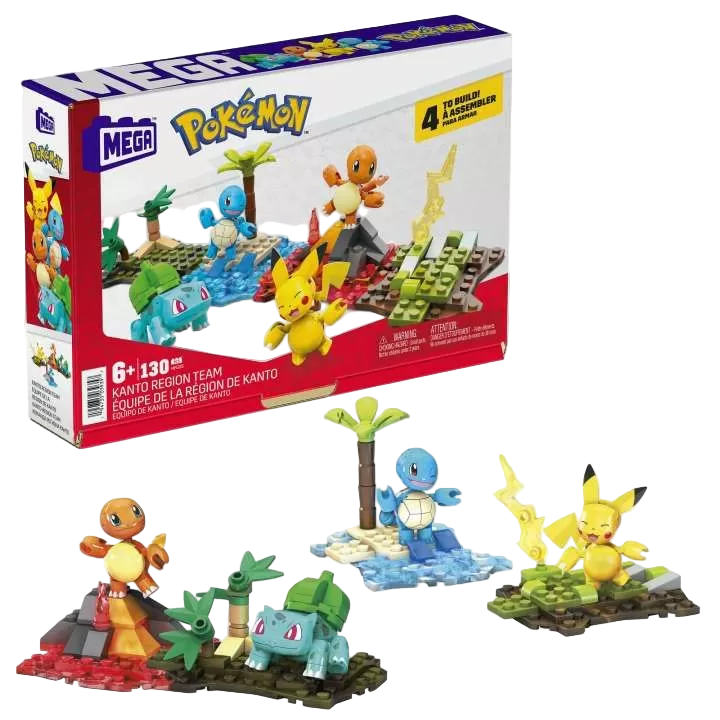 Mega Blocks - Pokemon - Kanto Team
