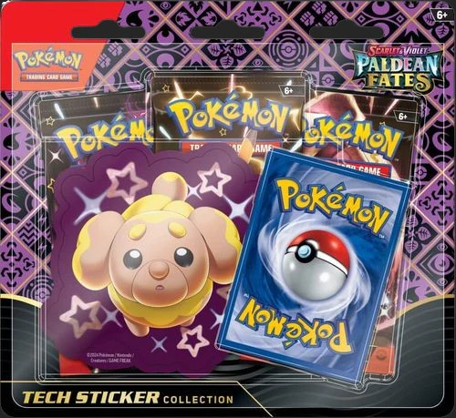 Pokémon TCG -Paldean Fates Tech Sticker Collection