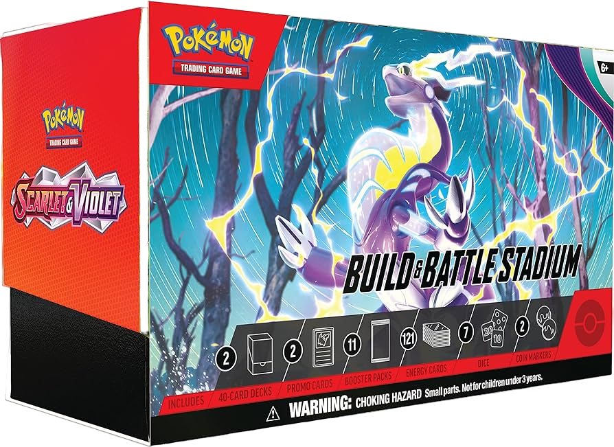 Pokémon TCG - Scarlet and Violet Build and Battle Stadium