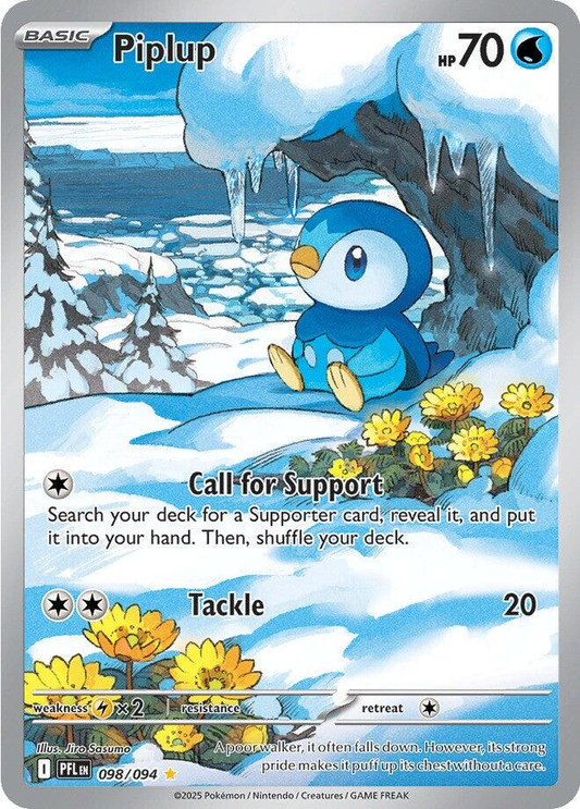 Piplup (098/094) Illustration Rare Phantasmal Flames