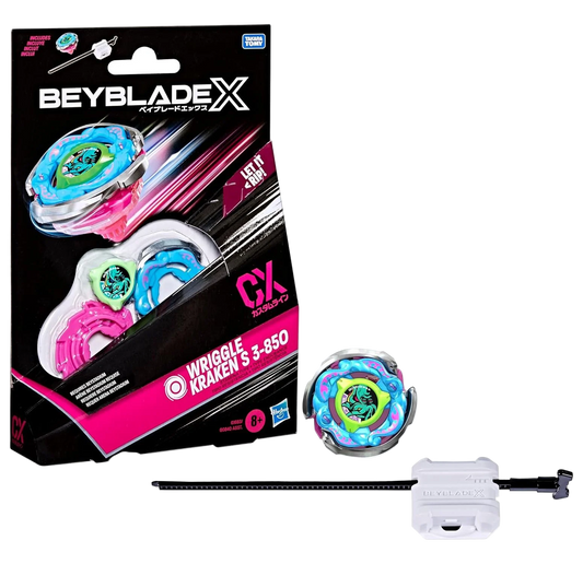 Beyblade X Wriggle Kraken S 3-850 Starter Pack