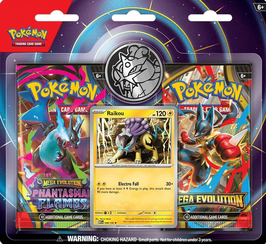 Pokémon TCG - Raikou 2-Pack Blister