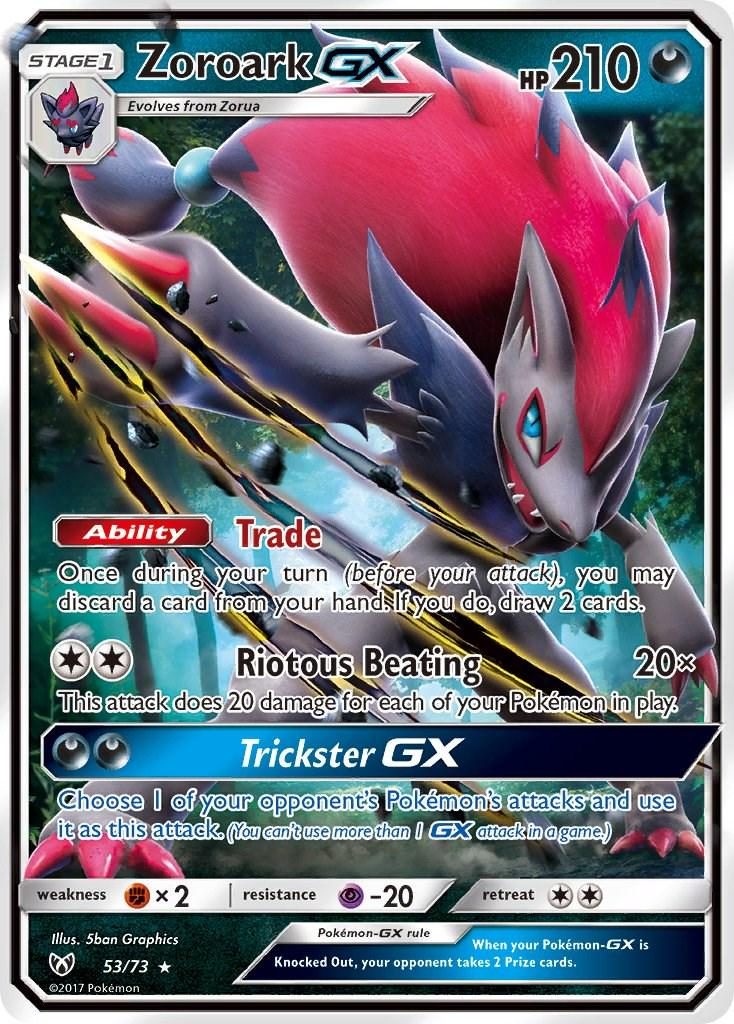 Zoroark GX (53/73) Rare Shining Legends