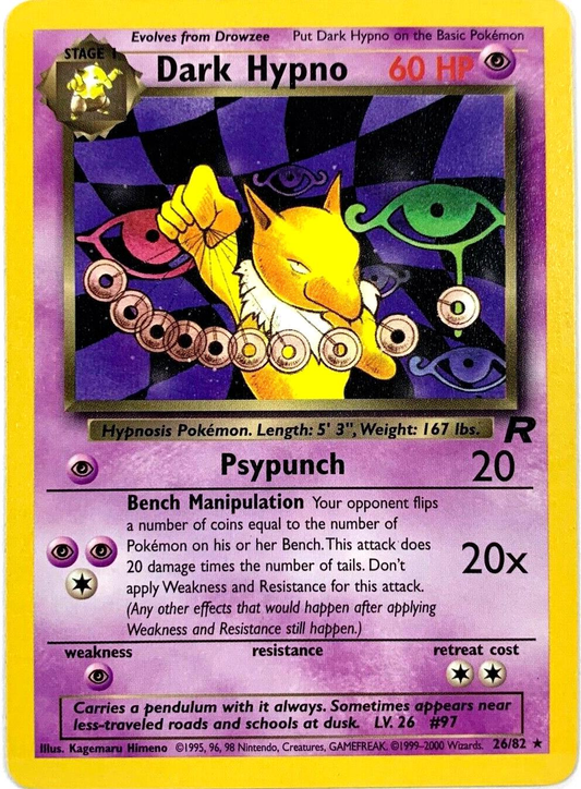 Dark Hypno (26/82) Team Rocket Unlimited