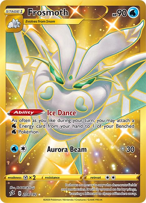 Frosmoth (204/192) Hyper Rare Rebel Clash