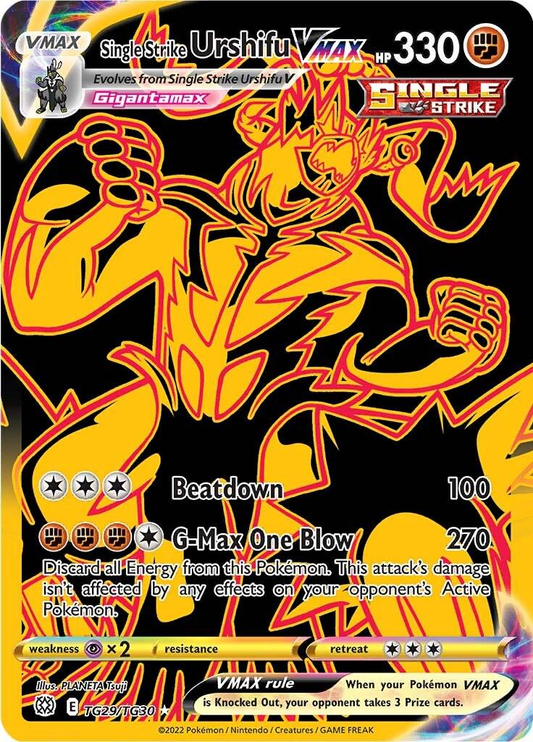 Single Strike Urshifu VMAX (TG29/TG30) Brilliant Stars
