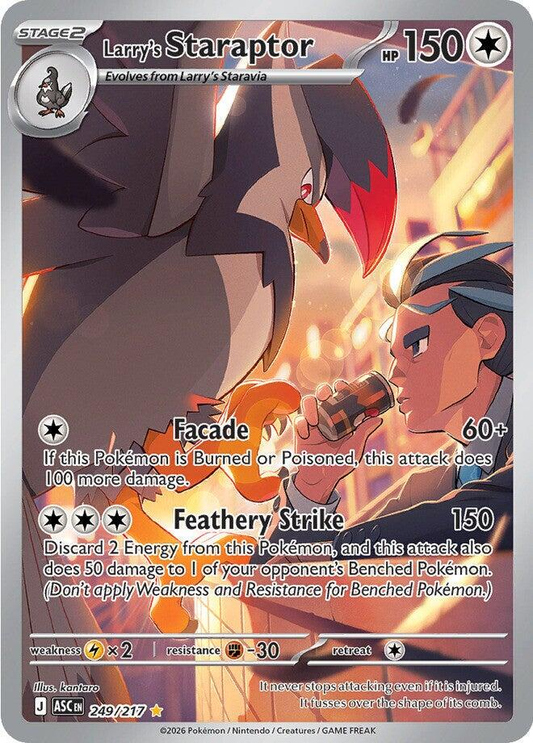 Larry's Staraptor (249/217) IR Ascended Heroes