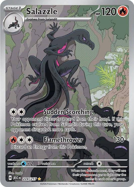 Salazzle (224/217) IR Ascended Heroes