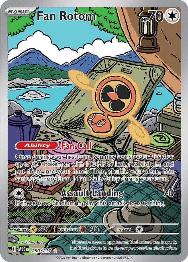 Fan Rotom (250/217) IR Ascended Heroes