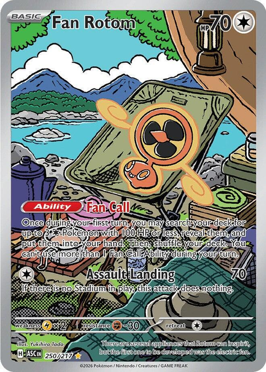 Fan Rotom (250/217) IR Ascended Heroes