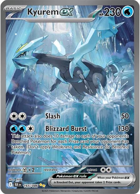 Kyurem (165/86) Special Illustration Rare BLK Black Bolt