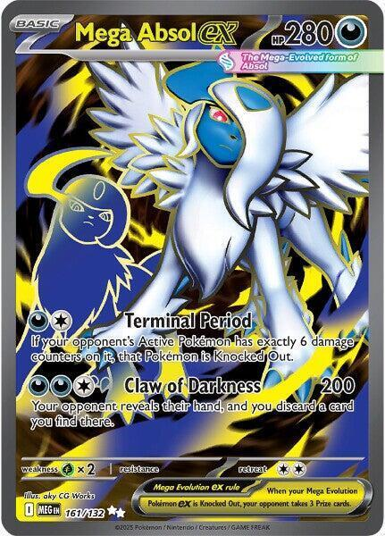 Mega Absol ex (161/132) Ultra Rare MEG Mega Evoloution