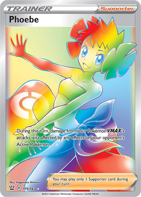 Phoebe (175/163) Secret Rare BST Battle Styles