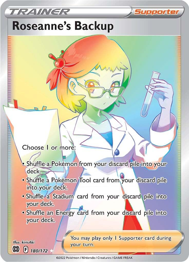 Roseannes Backup (180/172) Brilliant Stars Secret Rare