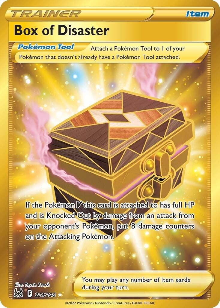 Box of Disaster 214/196 SR Lost Origin