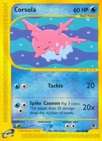 PSA 8 Corsola (102/132) Rev-Foil Expedition