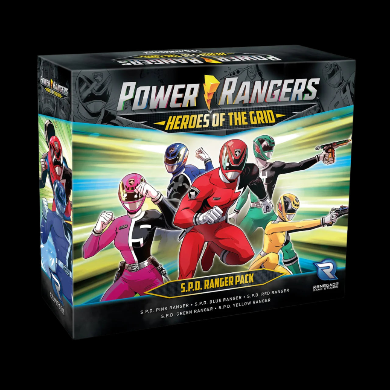 Power Rangers Heroes of the Grid - S.P.D. Ranger Pack