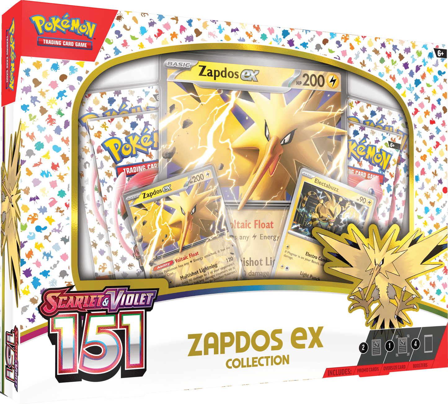 Pokémon TCG - 151 Zapdos EX Collection