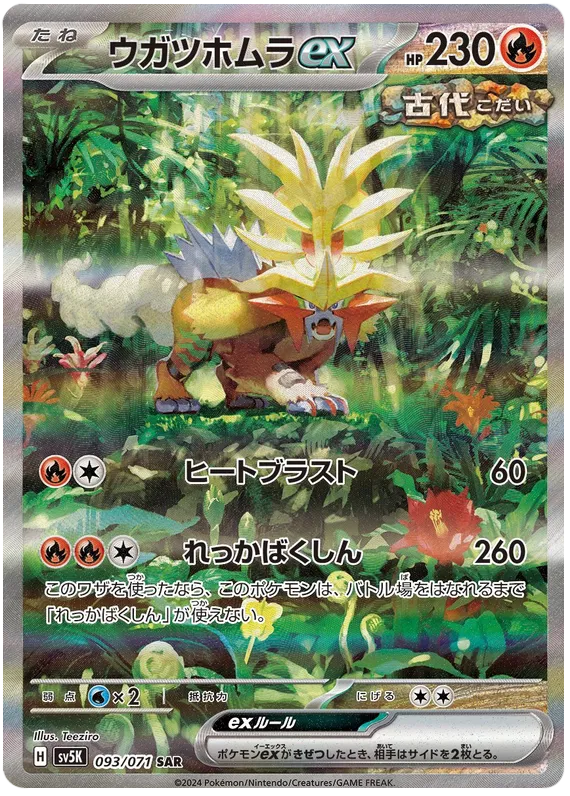 PSA 10 Gouging Fire SAR 93/71 SV5K Wild Force