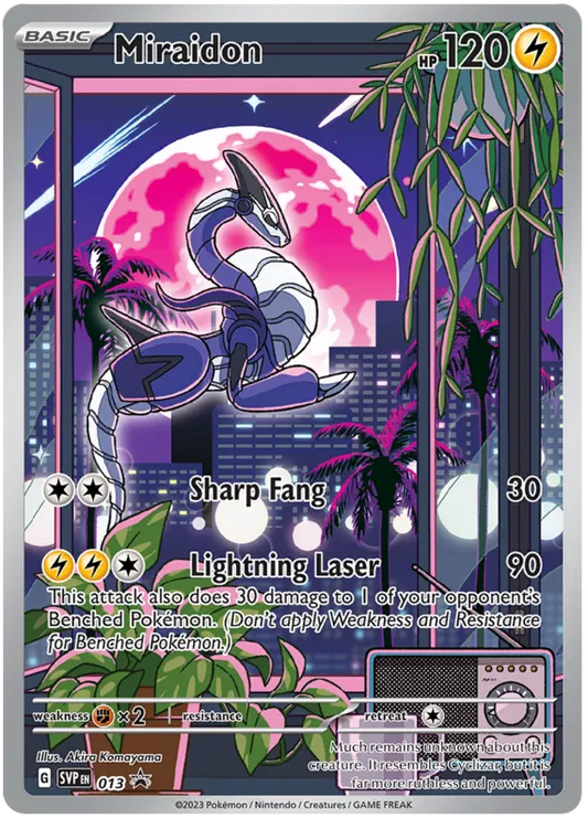 Miraidon Scarlet and Violet Promo 013/215