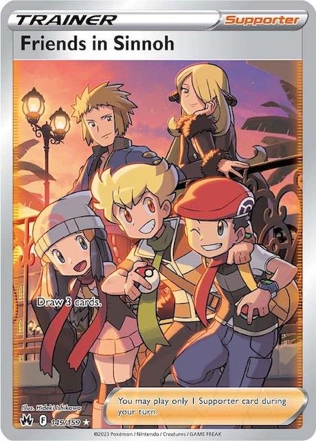 PSA 10 Friends in Sinnoh (149/159) UR Crown Zenith