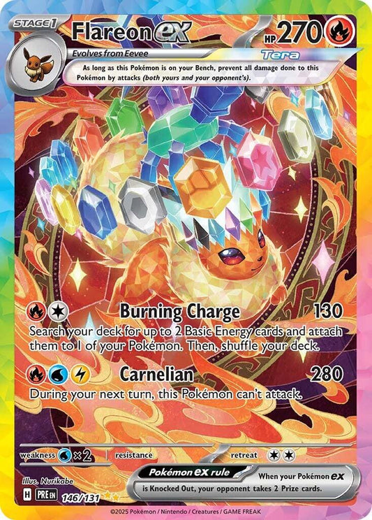 Flareon ex (146/131) SIR Prismatic Evolutions