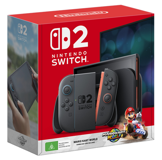 Nintendo Switch 2 + Mario Kart World Console Bundle